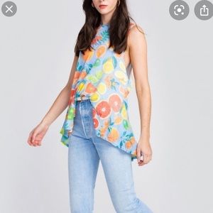 Wildfox citrus tunic M